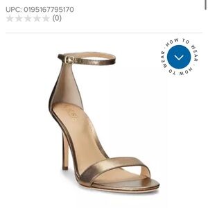 Ralph Lauren Metalic straps heel size 8.5